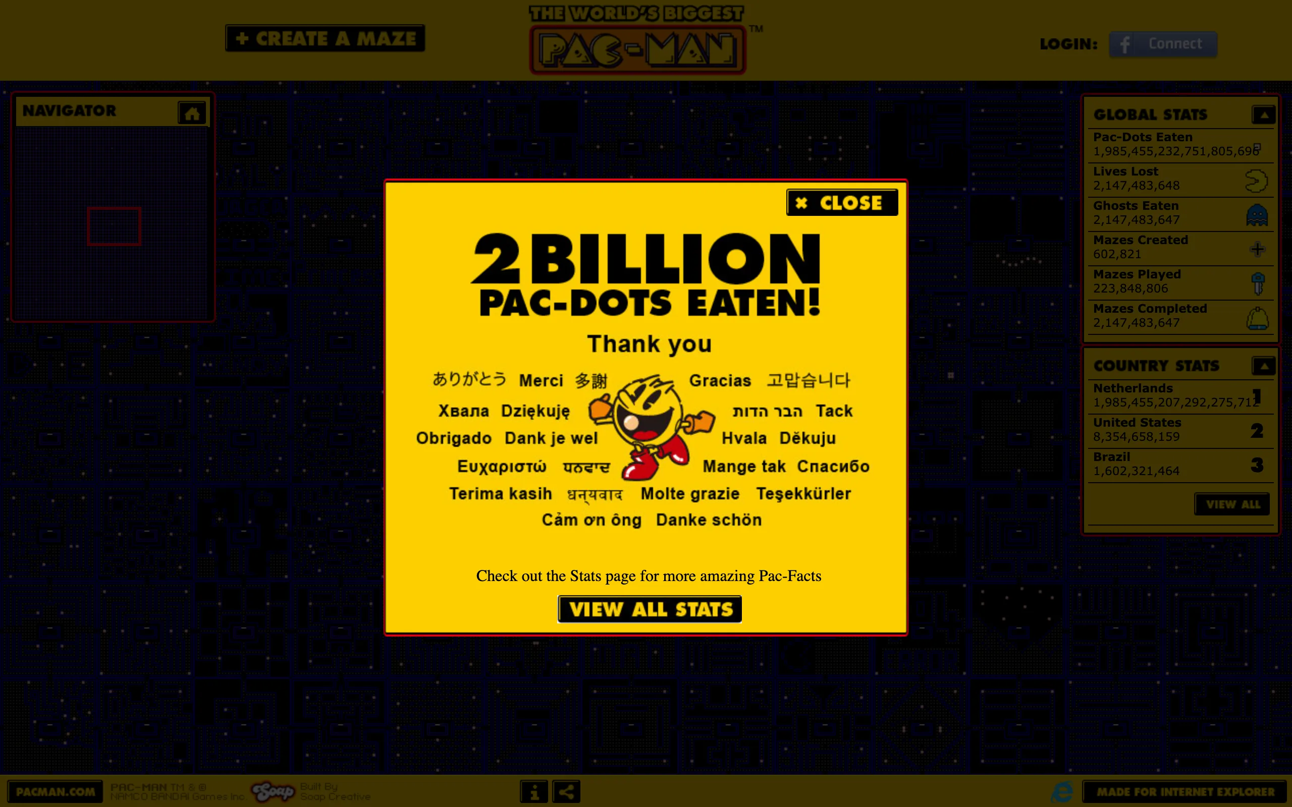 Worldsbiggestpacman screenshot 1