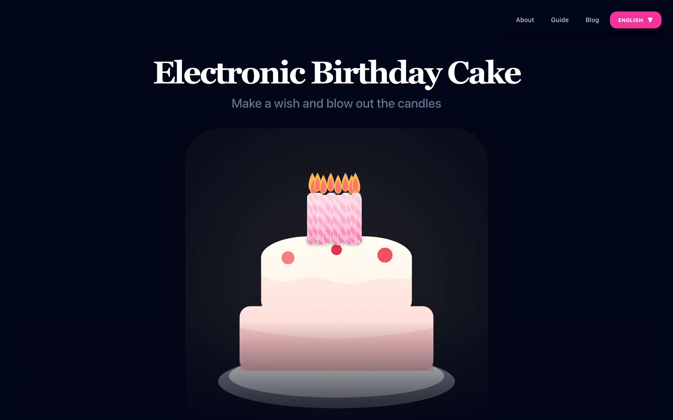 Birthday Cake Online screenshot 1