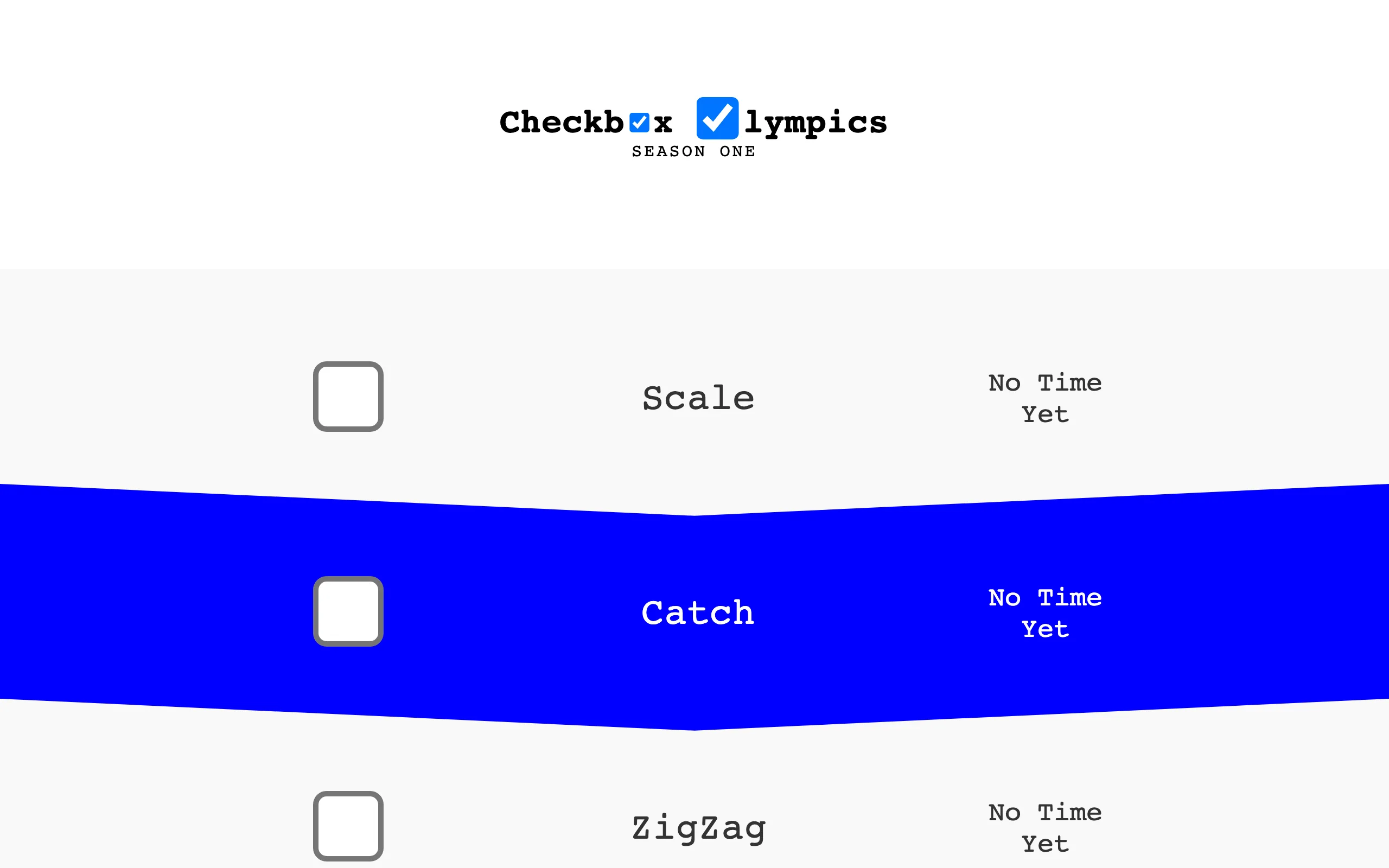 Checkbox Olympics screenshot 1