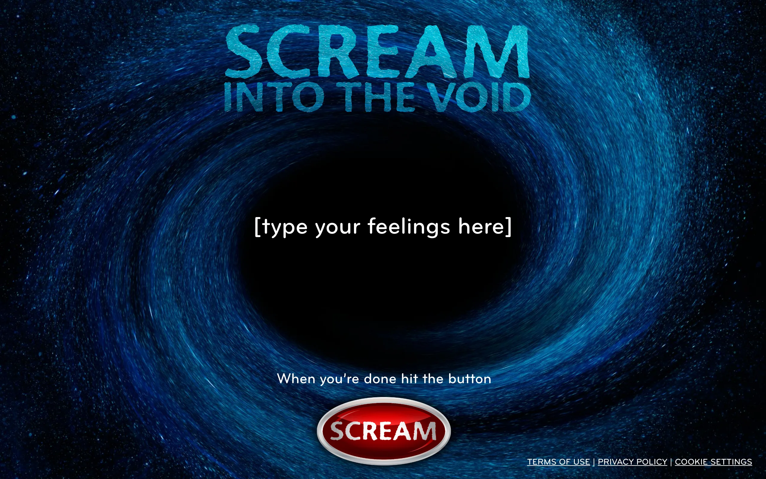 Screamintothevoid screenshot 1