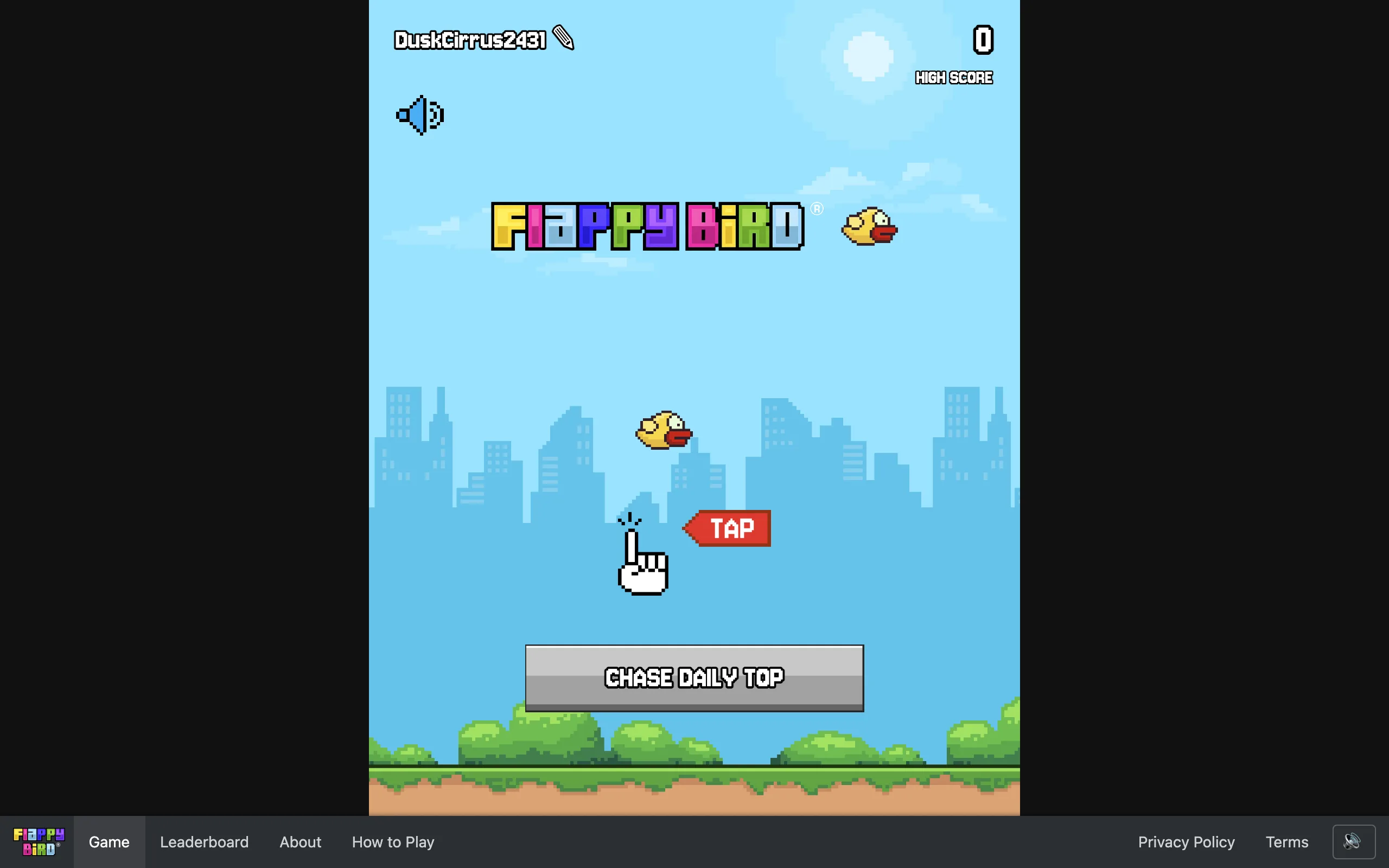 Play Flappy Bird screenshot 1