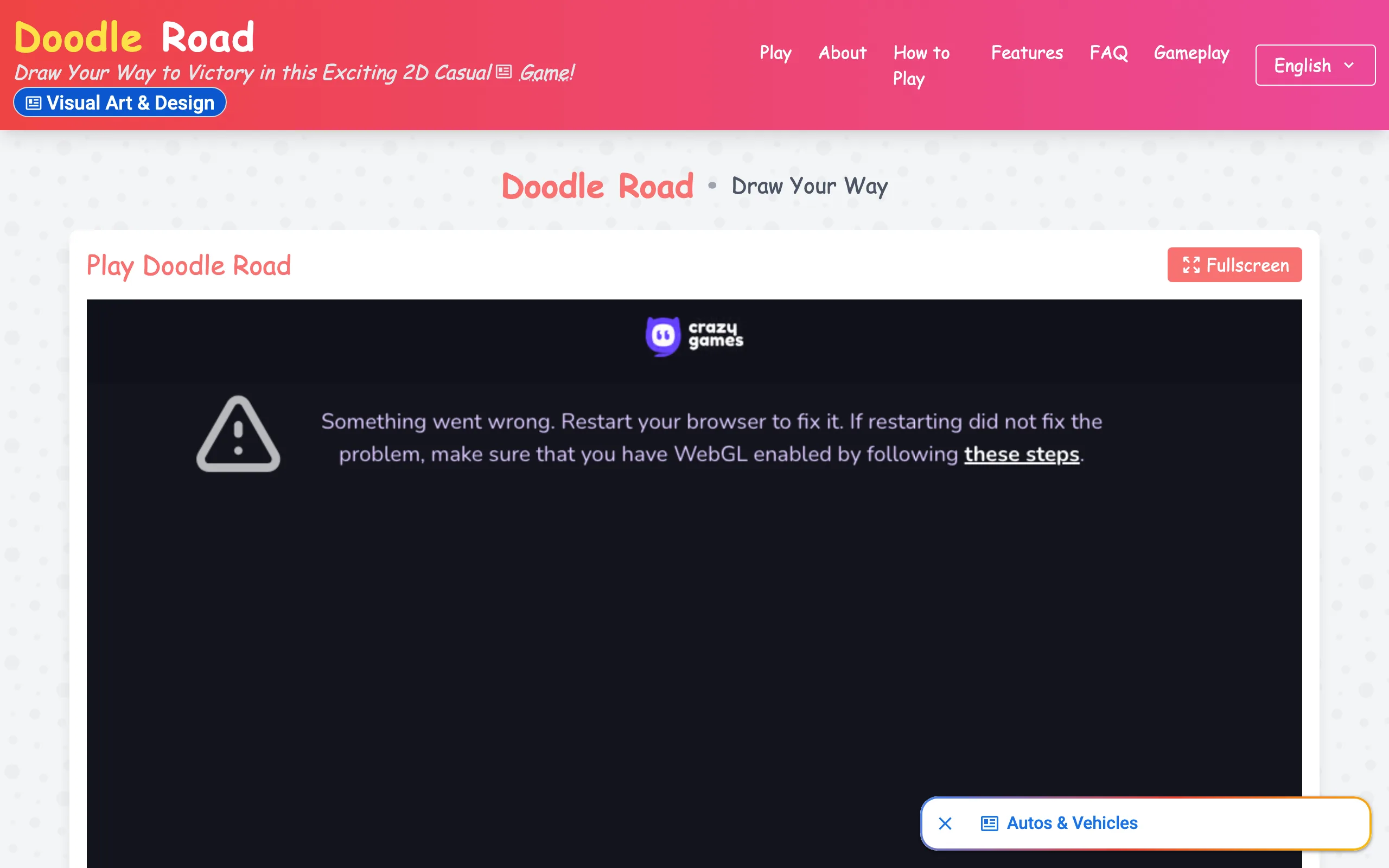 Doodle Road screenshot 1
