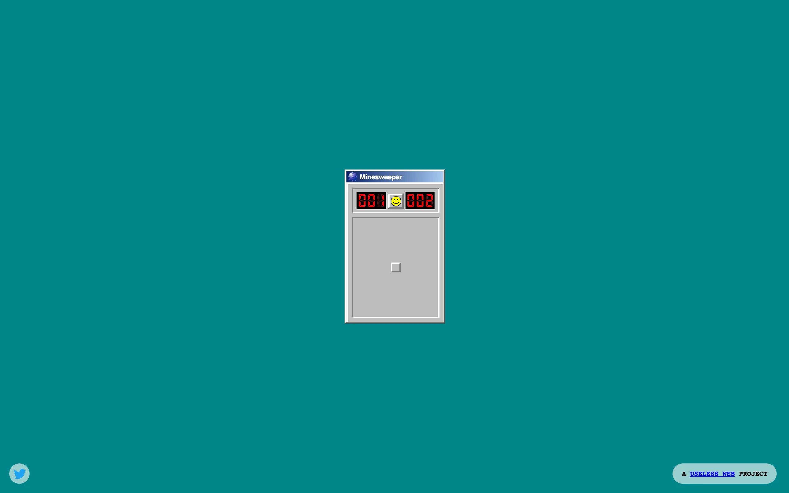 One Square Minesweeper screenshot 1