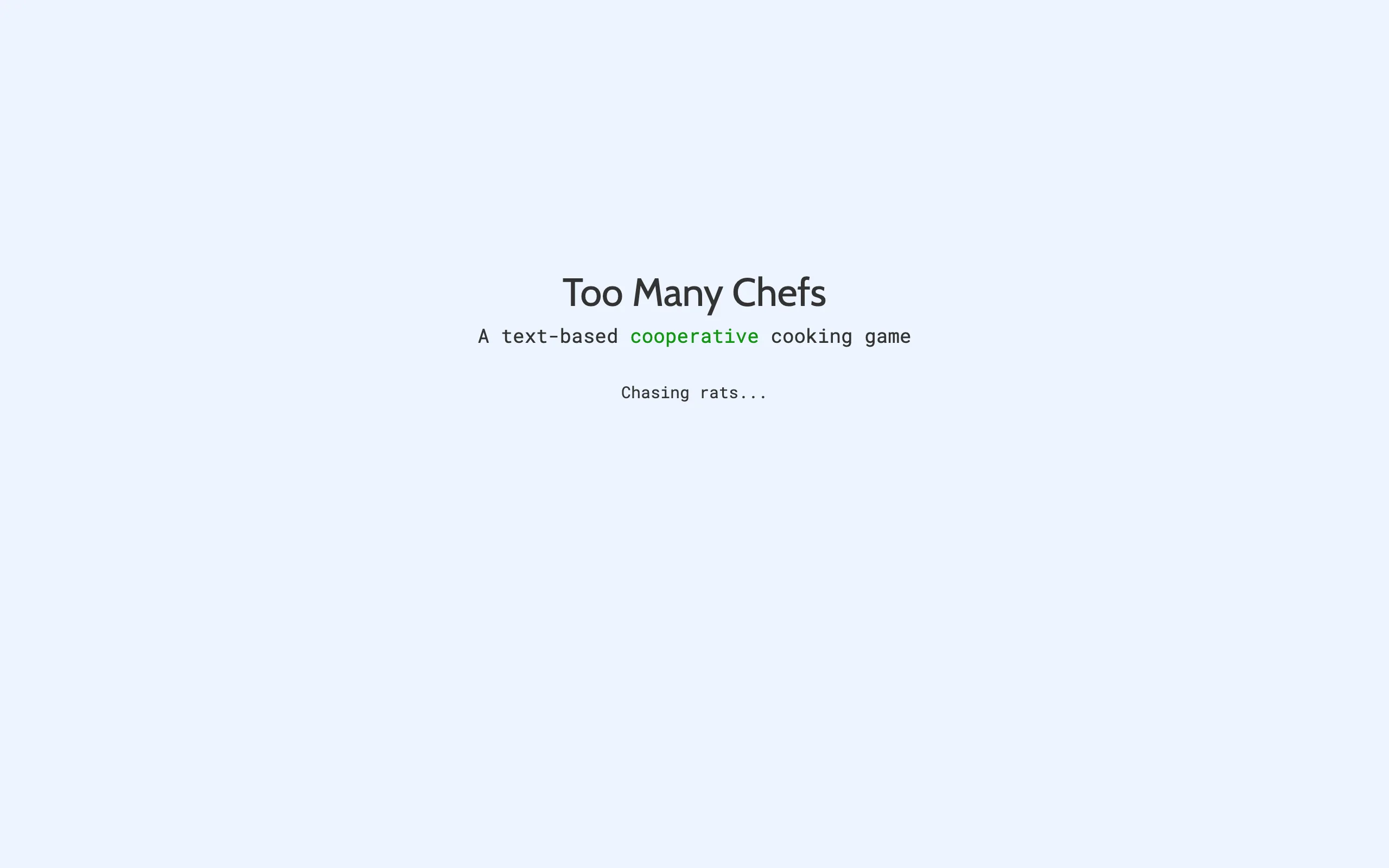 Toomanychefs screenshot 1