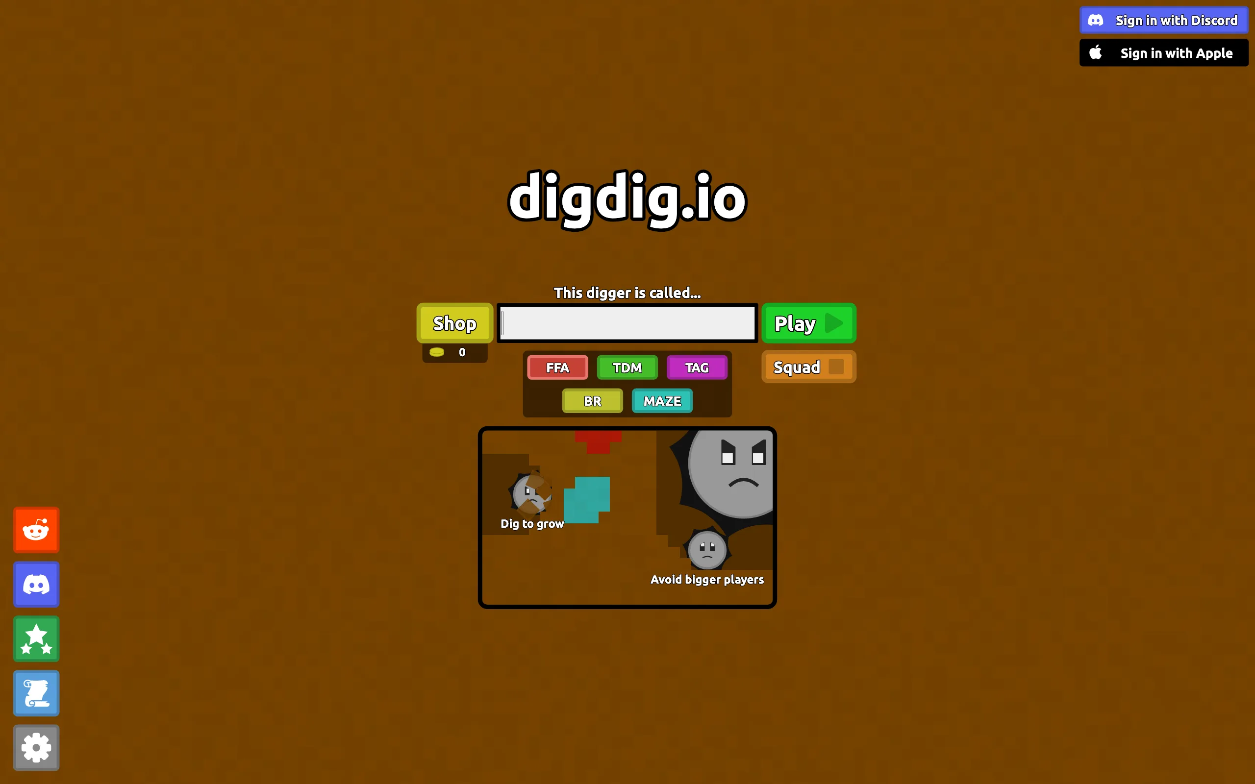 Digdig screenshot 1