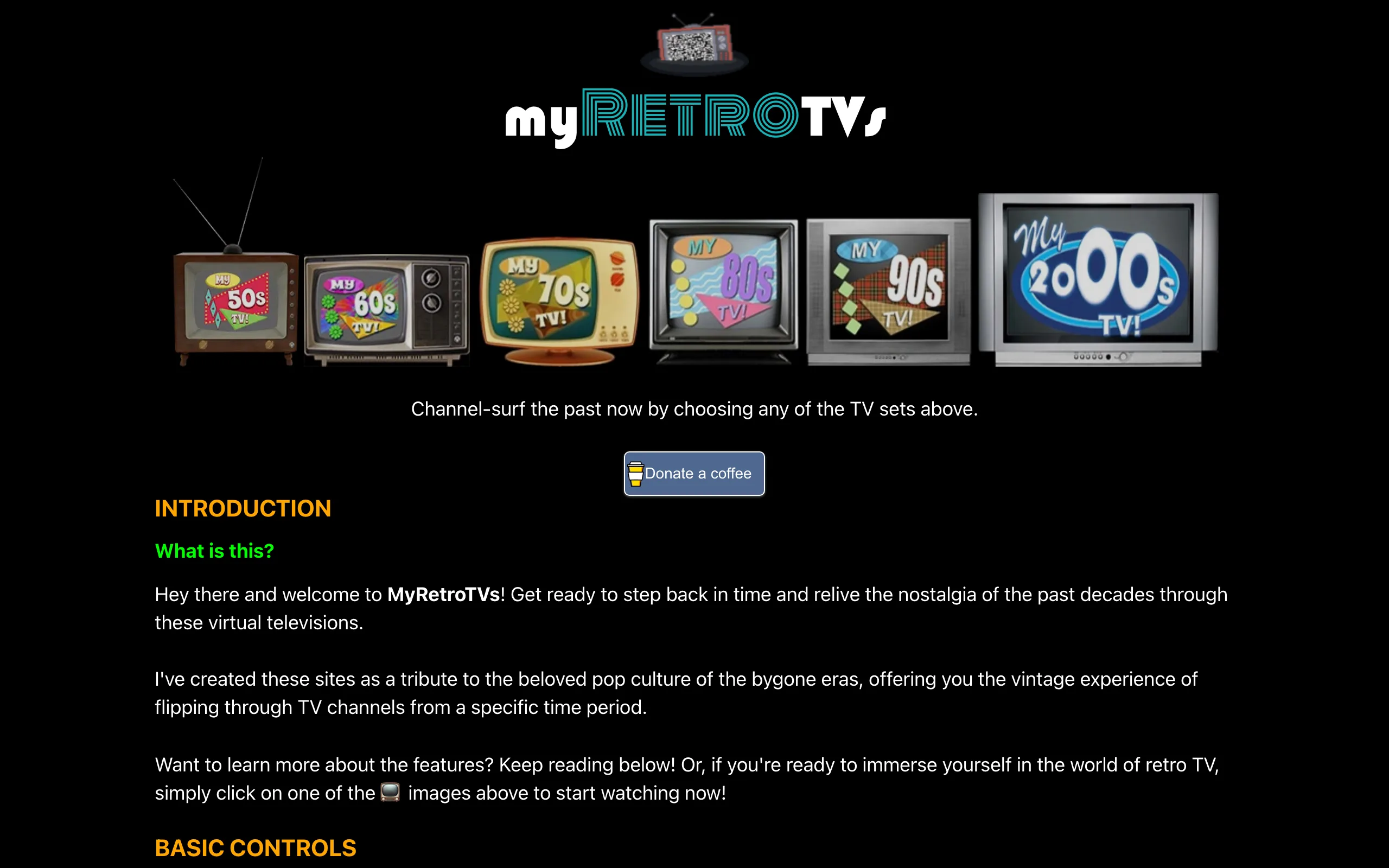 MyRetroTVs screenshot 1
