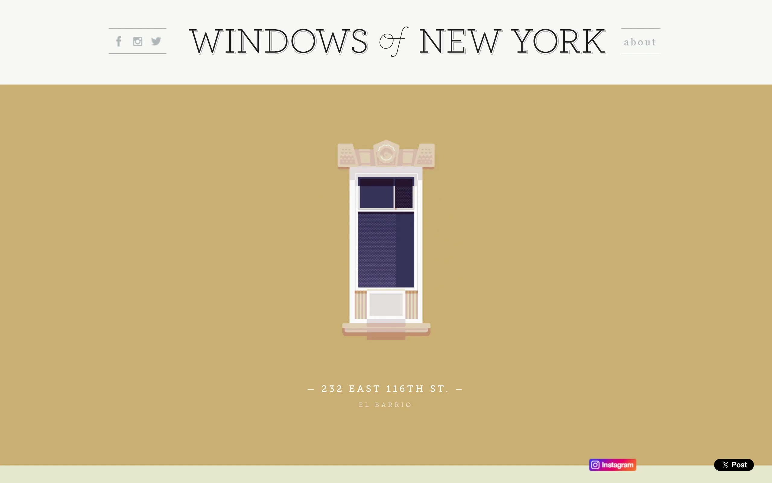 Windows of New York | A weekly illustrated atlas screenshot 1