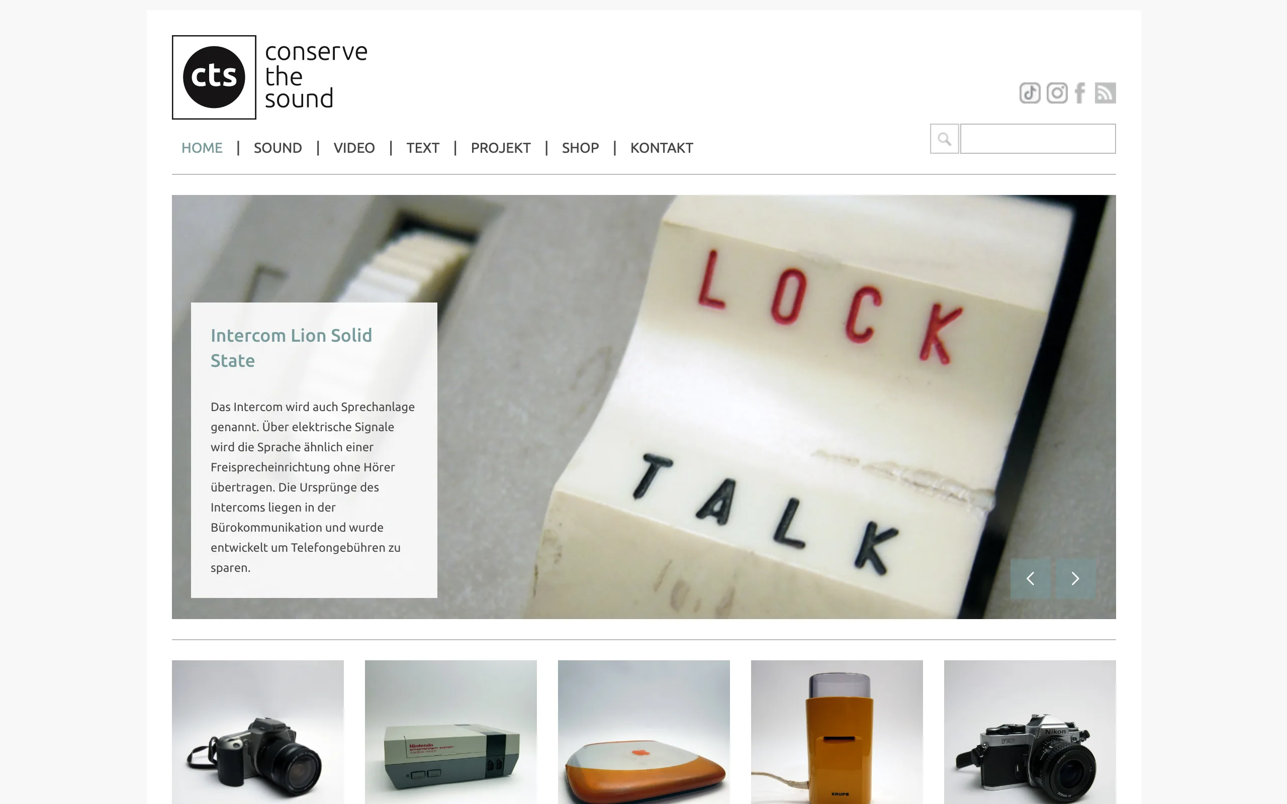 Conservethesound screenshot 1