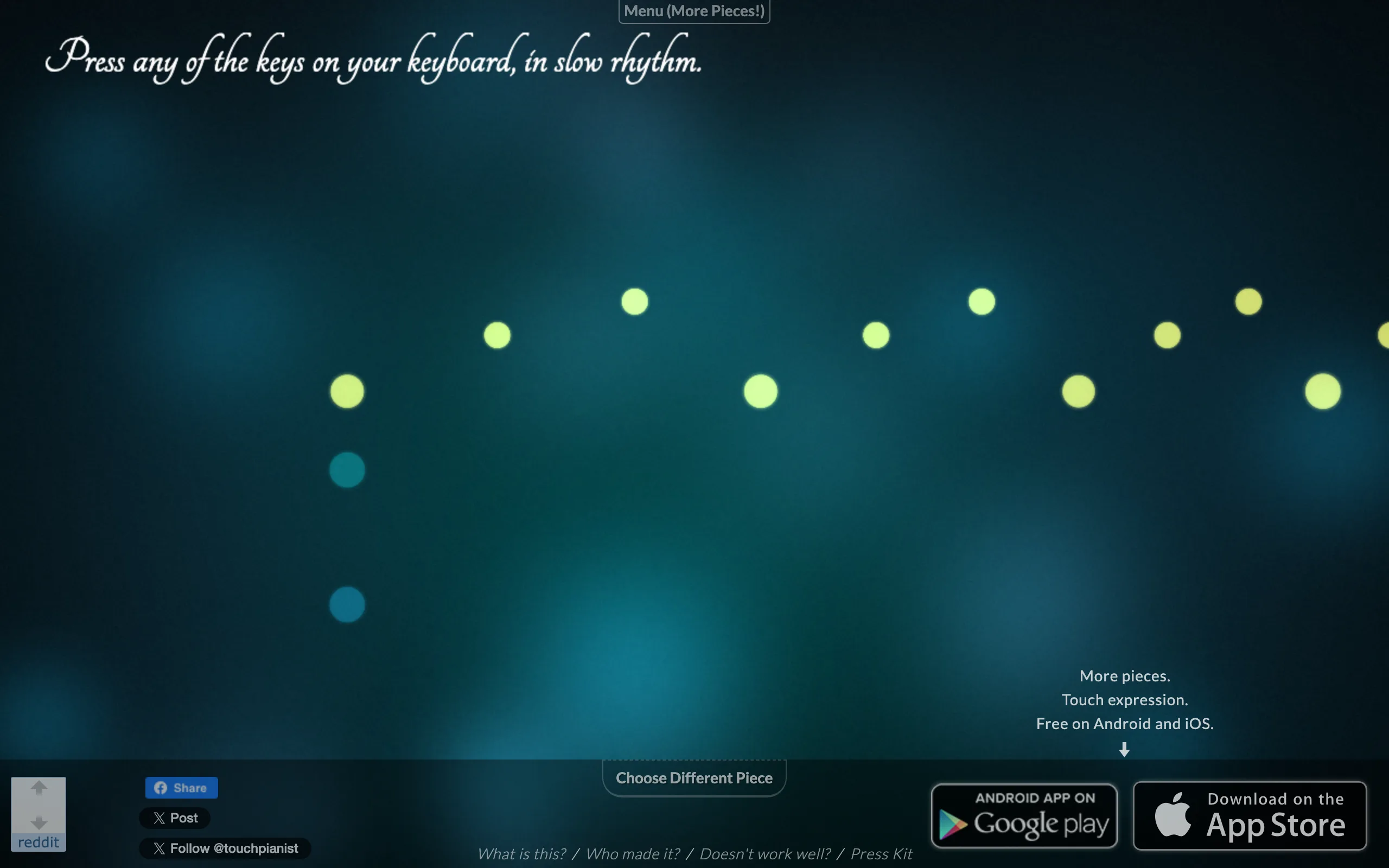 Touch Pianist screenshot 1