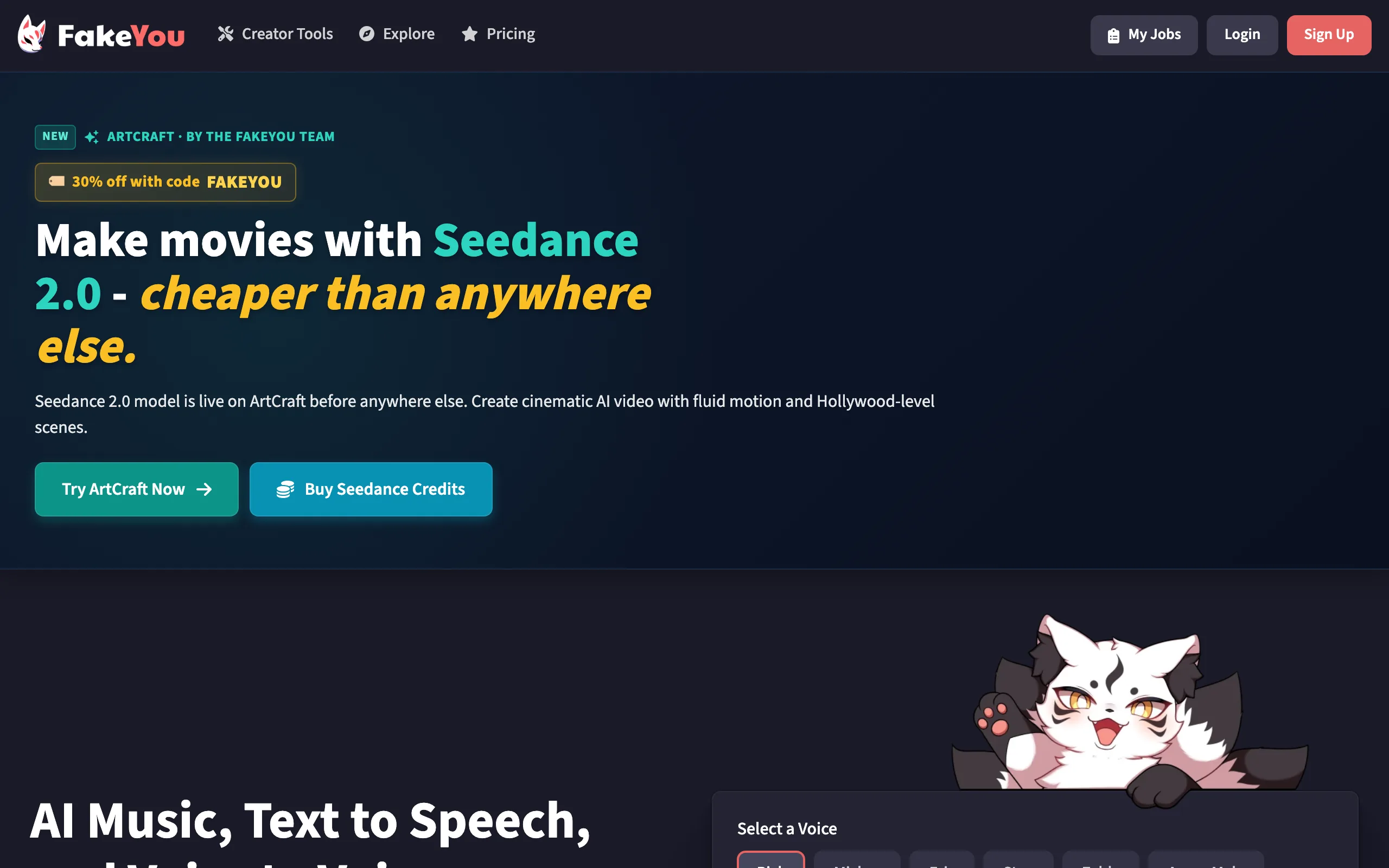 Fakeyou screenshot 1