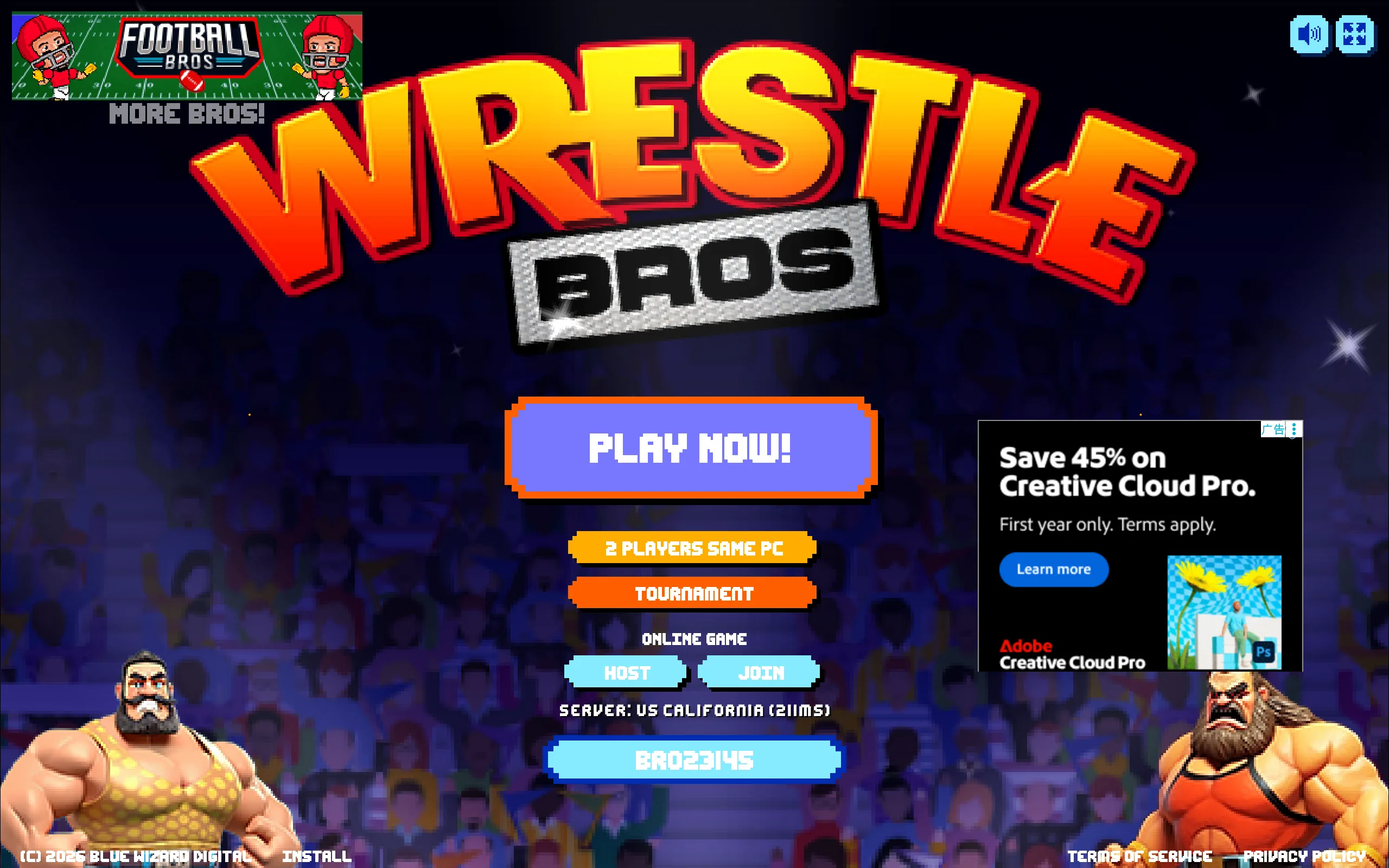 Wrestlebros screenshot 1